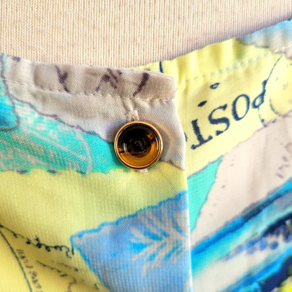 Banana Republic Flowy Tank Top / Graphic / Size Large - Picture 5 of 6